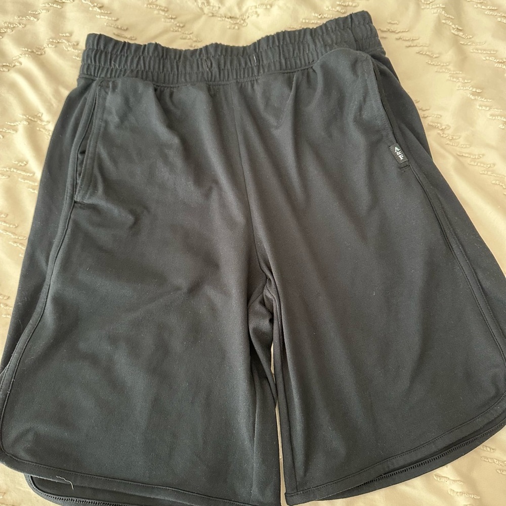 Abercrombie Kids Black Athletic Shorts